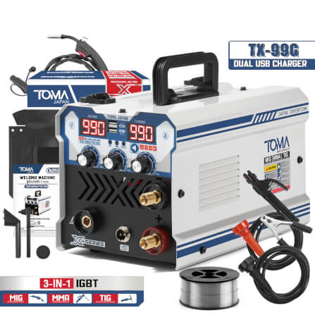 เครื่องเชื่อม INVERTER TOMA JAPAN รุ่น TX-99G 3 ระบบ_9